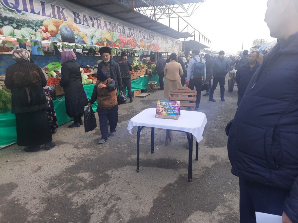 Oziq ovqat-yarmarkasi tashkil etildi.